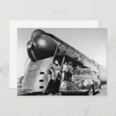 20世紀限定ヴィンテージニューヨークセントラルレール ポストカード (正面/裏面)