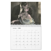 20世紀2018 2019年の愛のカップル カレンダー (1月 2026)