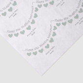 20中国結婚記念日ティッシュペーパー 薄葉紙 (詳細)