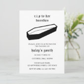 20代から20代の葬儀30歳の誕生日 招待状 (スタンド正面)