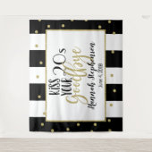 20代に別れを告げる 30歳の誕生日写真プロップ タペストリー (正面)