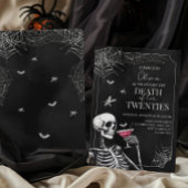 20代に死を Halloween ゴシック バースデー 招待状