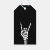 20代のスケルトンへの死 ギフトタグ (裏面)