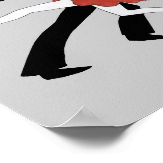 20代のタンゴ ポスター (角)