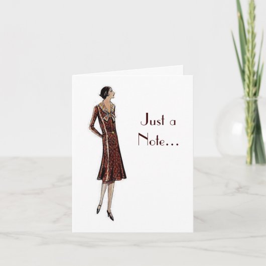 20代のファッションカード カード (正面)