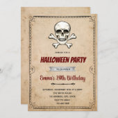 20代の招待に死を サンキューカード (正面/裏面)