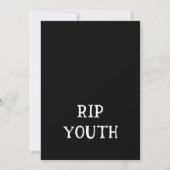 20代の招待状 招待状 (裏面)