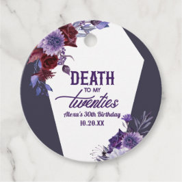 20代の死フローラ30歳の誕生日パーティー フェイバータグ