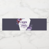 20代の死フローラ30歳の誕生日パーティー ペットボトルラベル (シングルラベル)