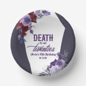 20代の死フローラ30歳の誕生日パーティー ペーパーボウル (正面)