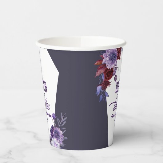 20代の死フローラ30歳の誕生日パーティー 紙コップ (左)