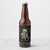 20代の死 ビールラベル (正面)