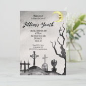 20代の若者の死と誕生日パーティー 招待状 (スタンド正面)