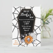 20代の誕生日パーティーにRIP Youth, Death 招待状 (スタンド正面)