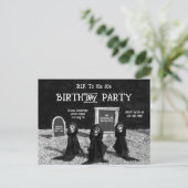 20代の誕生日 インビテーションポストカード (スタンド正面)