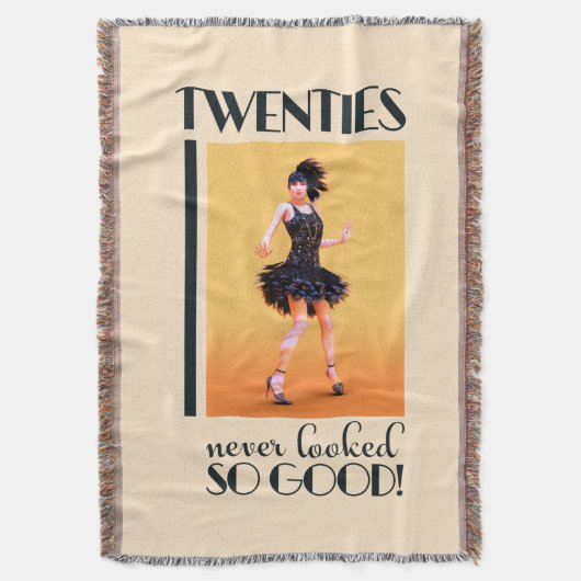 20代ほど良いヴィンテージはない スローブランケット (正面縦)