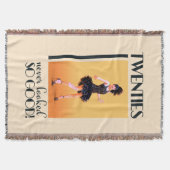 20代ほど良いヴィンテージはない スローブランケット (正面)