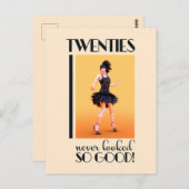 20代ほど良いヴィンテージはない ポストカード (正面/裏面)