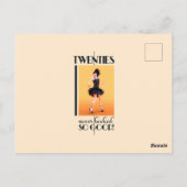 20代ほど良いヴィンテージはない ポストカード (裏面)