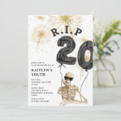20代よ永遠に 30歳の誕生日おめでとう 招待状 (スタンド正面)