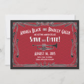 20代トランペット結婚式の日を保存して轟音 セーブザデート (正面)