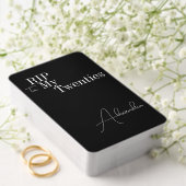 20代30歳の誕生日にRIP パーソナライズされた トランプ (インサイチュ (ウェディング))