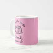 20代30歳の誕生日を迎えるブラックボウ コーヒーマグカップ (正面左)