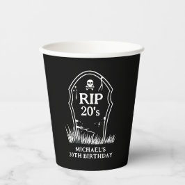 20代30歳の誕生日パーティーにRIP 紙コップ