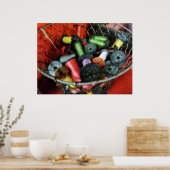 $20以下で開始 – ねじ付きワイヤーバスケット ポスター (キッチン)