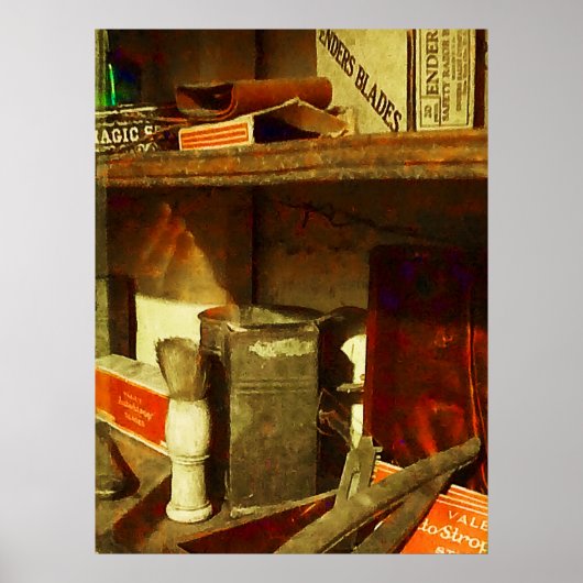 $20以下で開始 – シェービングブラシ ポスター (正面)