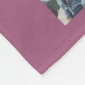 20写真コラージュ – 私たちはおばあちゃんの愛 フリースブランケット (角)