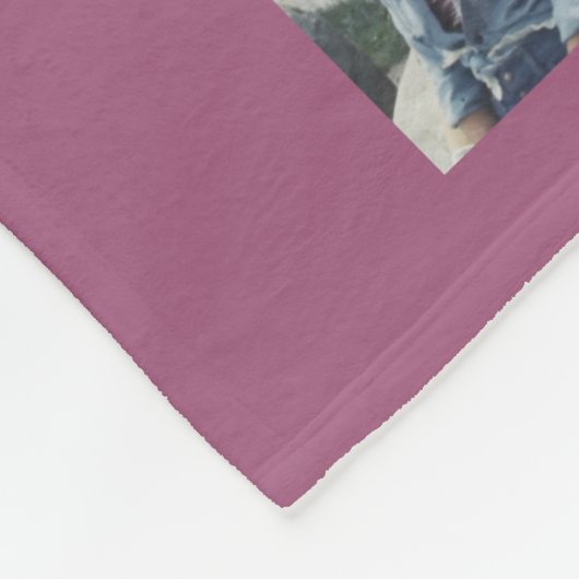 20写真コラージュ – 私たちはおばあちゃんの愛 フリースブランケット (角)