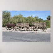 20匹のラバがこの荷馬車を165マイル引っ張って~した ポスター (正面)