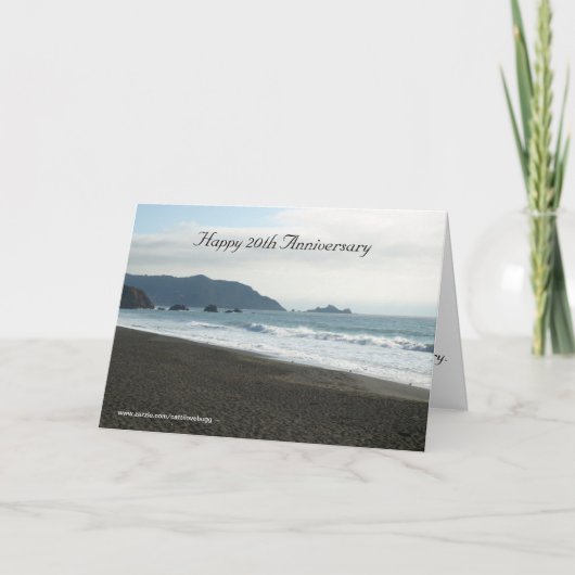 20周年おめでとう カード (正面)