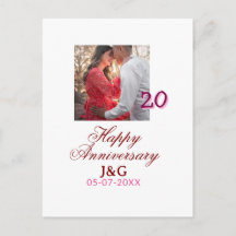 20周年おめでとう 写真を追加して