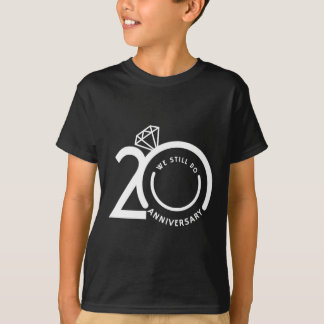 20周年のT結婚- Tシャツ