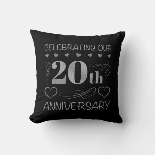 20周年を祝って クッション (正面)
