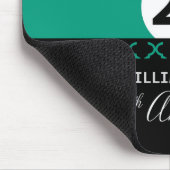 20周年を迎えるパーソナライズされたビジネス従業員記念日 マウスパッド (コーナー)