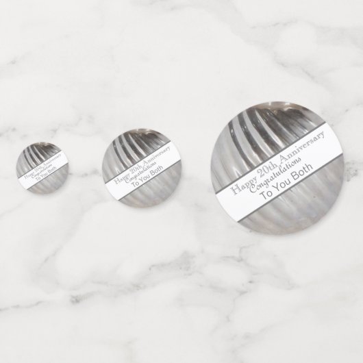 20周年結婚プラチナ コンフェッティ (裏面)