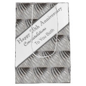 20周年結婚プラチナ ミディアムペーパーバッグ (裏面)