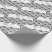 20周年結婚プラチナ ラッピングペーパー (角)