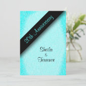 20周年結婚記念日の招待状 招待状 (スタンド正面)