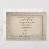 20周年結婚記念日オープンハウス 招待状 (裏面)