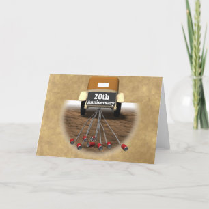 20周年結婚記念日 カード
