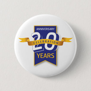 20周年記念デザイン 缶バッジ