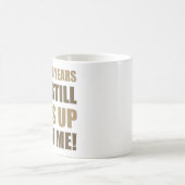 20周年記念ユーモア男性へ コーヒーマグカップ (中央)