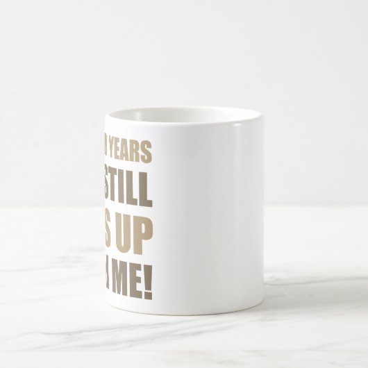 20周年記念ユーモア男性へ コーヒーマグカップ (中央)