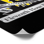 20周年記念ロゴTシャツ.png ポスター (角)