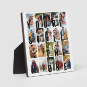 20周年記念写真「あなたはまだ私の唯一の人」 フォトプラーク (正面)