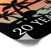 20周年記念結婚クルーズたった今結婚しました20アイ ポスター (角)